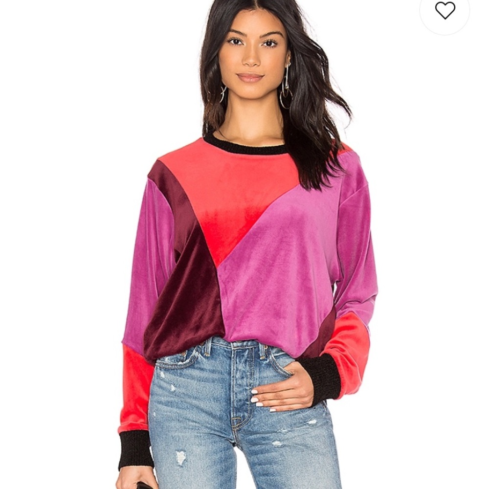 Splendid Margherita Velluto Sweatshirt